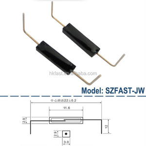 Fornitura di fabbrica a buon mercato PCB / SMD magnetico reed interruttore sensore come prodotti di protezione - Product Image 3