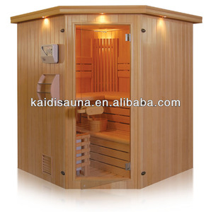 Cabine de sauna hammam sauna chauffe avec l'acier inoxydable kd-w8004sc - Product Image 1