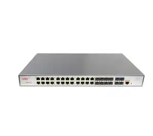 חדש, 10/100/100M 36 יציאת L2 + הצליח core Ethernet מתג עם 4 10 gigabit uplink סיבים יציאות (ONV36036FM)