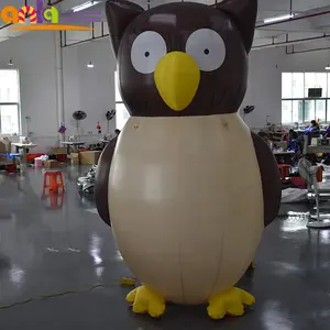 Chất lượng cao inflatable owl/inflatable mô hình động vật cho triển lãm ngoài trời