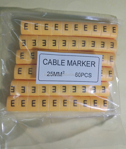 Manchon de numérotation pour câbles électriques en PVC plat en gros - Product Image 4