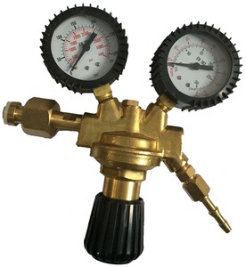 Régulateur de pression à l'argon/oxyde de carbone, de Type italien, pour cylindres de gaz