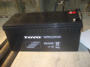 ESGソーラーパワーシステム12v 200ah VRLA SMFディープサイクル長寿命ソーラーインバータージェルバッテリー - Product Image 5