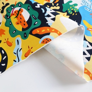 Tùy chỉnh in kỹ thuật số trên 100% bông vải Vải 8oz 10oz 12oz - Product Image 4