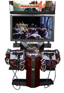 Venta caliente <span class=keywords><strong>de</strong></span> monedas 55LCD The House Of Dead Arcade láser Shooting Gun Video Simulator Game Machine para la venta - Product Image 5