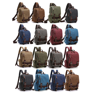 Excellent Quality Mochila De Lona Blue Women School Backpack Casual <strong>Canvas</strong> Vintage Style <strong>Back</strong> <strong>Packs</strong> - Product Image 2