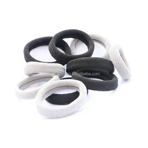 Top Quality Elastic Hair Band Rope for Thick Hair Nylon Towel Seamless Hair Ties