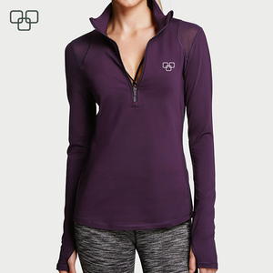 OEMเสื้อผ้ากีฬายิมกีฬาเสื้อผ้าผู้หญิงออกกำลังกายแจ็คเก็ตด้วยตาข่าย - Product Image 4