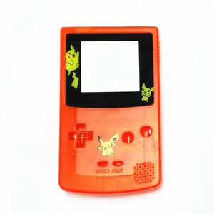 Für Game Boy Color Gameboy GBC Gehäuse Gehäuse mit Bildschirm und bunten Tasten für GBC Pikachu Limited Edition Shell