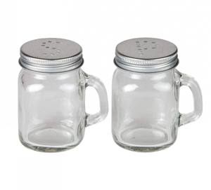 Commercio all'ingrosso vetro vuoto Mini barattolo di vetro fornitore 4oz 120ml vuoto vetro muratore tazza con manico per pepeshaker in cucina - Product Image 3