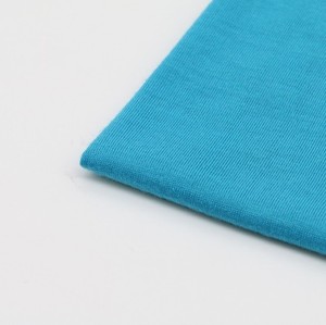 En gros 32 s royal bleu 100% polyester tricot jersey simple tissu en gros dans le new jersey - Product Image 1