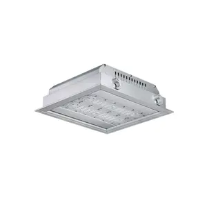 high lumen factory price 50w 80w 100w 120w 160w petrol filling station led canopy lights