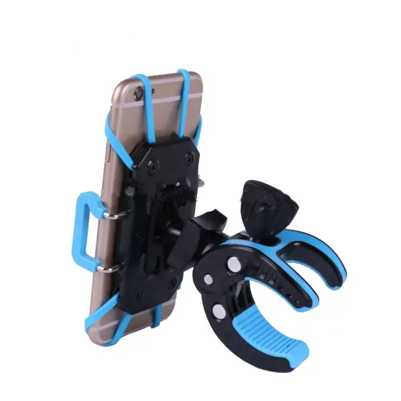 Neue Produkte Silikon Craw Handy Motorrad Roller Fahrrad Lenker Ständer Halter für iPhone 5 5s 6s 7 8 X plus Samsung Note8