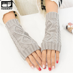 Solido <span class=keywords><strong>Guanti</strong></span> Autunno Inverno Caldo Della Ragazza Delle Signore Arm Warmer Lunghi <span class=keywords><strong>Guanti</strong></span> <span class=keywords><strong>Senza</strong></span> <span class=keywords><strong>Dita</strong></span> <span class=keywords><strong>Guanti</strong></span> di Lavoro A Maglia di <span class=keywords><strong>Lana</strong></span> <span class=keywords><strong>Guanti</strong></span> - Product Image 2