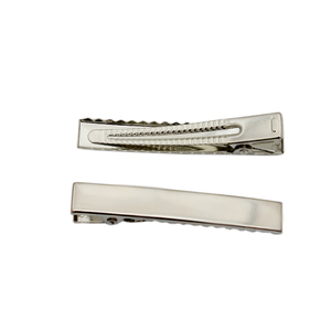 Metalen Platte <span class=keywords><strong>Alligator</strong></span> Prong Haarclips Boog Ambachten Haar Accessoires <span class=keywords><strong>Clips</strong></span> - Product Image 5