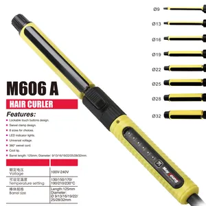 M606A 360 swivel kabel Have 8 größen für entscheidungen kühlen spitze haar curler