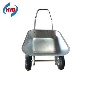 Meilleure <span class=keywords><strong>brouette</strong></span> en métal robuste et durable, capacité de charge de 80 kg, capacité de sable de 5 pieds cubes - Product Image 2