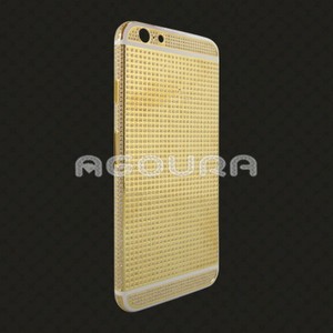 เคสหุ้มทองสำหรับ Iphone6s และฝาหลังพร้อมเพชรสำหรับ <span class=keywords><strong>iPhone</strong></span> <span class=keywords><strong>6S</strong></span> <span class=keywords><strong>Plus</strong></span> - Product Image 2