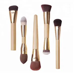 Eco-friendly Vegan Bamboo Personalised Make up Brush Set