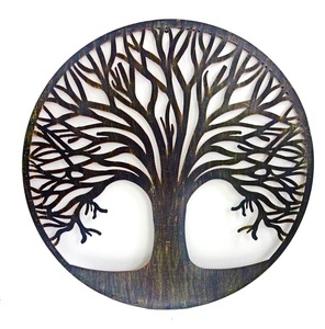 Decorazione da Parete in Metallo Tagliato al Laser, <span class=keywords><strong>Albero</strong></span> della Vita - Product Image 4