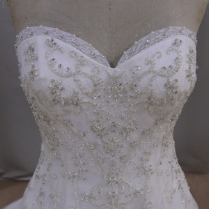 XF5874 haute qualité perlée lourde sirène robe de <span class=keywords><strong>mariage</strong></span> - Product Image 2