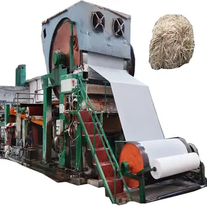 Rice Straw Paper Machine For Making Toilet Tissue Paper