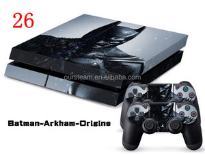 décoratif pour sticker autocollant <span class=keywords><strong>PS4</strong></span> de vinyle pour <span class=keywords><strong>la</strong></span> peau <span class=keywords><strong>PS4</strong></span> Joker de Batman pour le contrôleur PlayStation 4 - Product Image 1