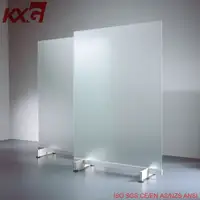 浴室ドア2018年新製品透明完全強化すりガラス