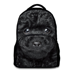 Perro mascota de peluche cara mochila/2018 nuevo diseño estilo del bolso/bolsos de escuela de moda - Product Image 1