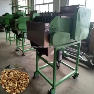 cashew nut hard shell cracker / raw cashew nut processing line / cashew nut hard shell shelling machine