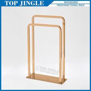 ชั้นวางเสื้อผ้าแนวตั้ง2รางบ้านสีทอง - Product Image 2