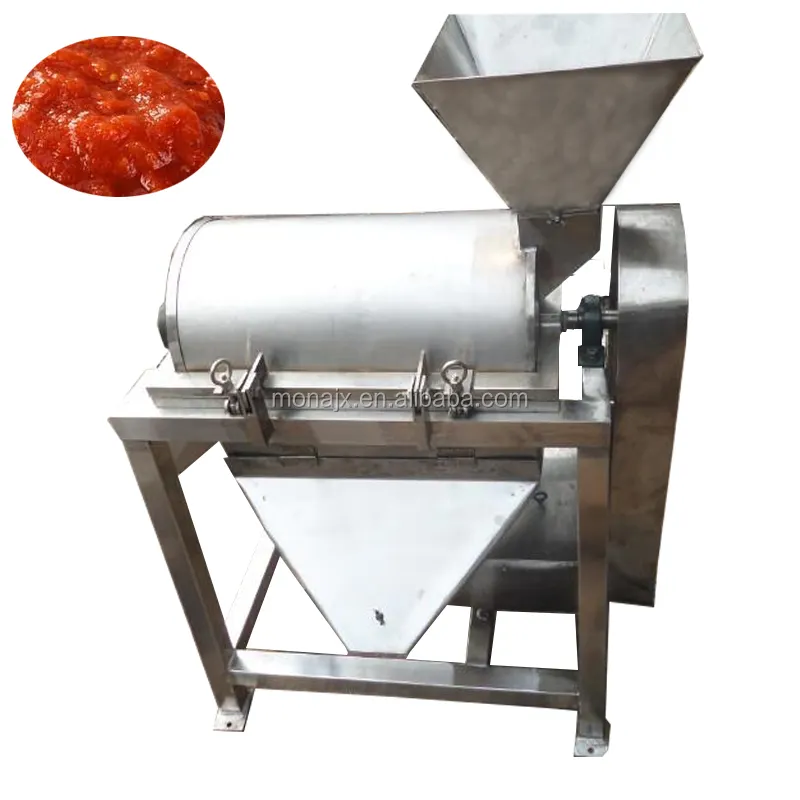 Extracteur de purée de mangue d'acier inoxydable/jus pulpe de fruit faisant la machine/pulpeur de mangue de tomate