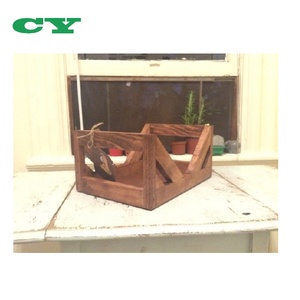 Handmade Vinyl 45 vòng/phút 7inch mộc mạc bằng gỗ LP kỷ lục lưu trữ Crate - Product Image 2