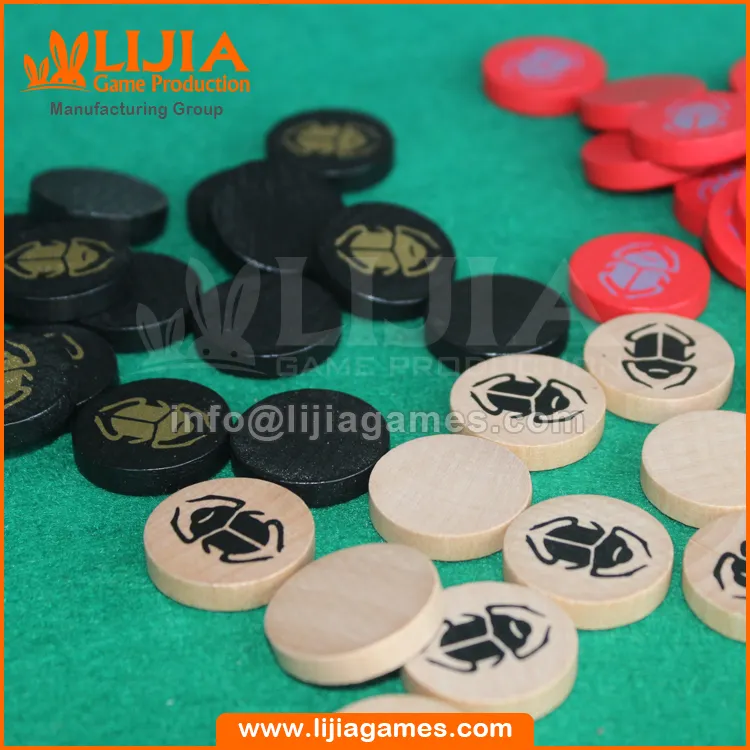 Wooden Board Game Token Wooden Game Pieces wooden pawn board game parts wooden discs wooden chess pieces wooden cubes