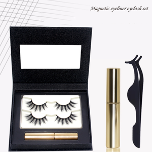 Etiqueta Privada venta al por mayor magnético delineador de ojos y magnética impermeable pestañas - Product Image 2