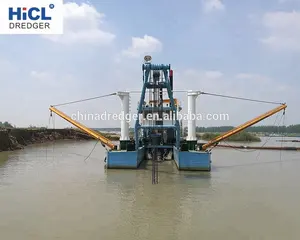 China dredger shipyard 8inches 800m3/h low price mini sand dredger/gold dredge for sale (CCS Certificate)