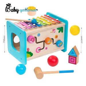 Top vente multi-fonction en bois petit <span class=keywords><strong>cube</strong></span> d'activité pour bébés Z12165D - Product Image 1