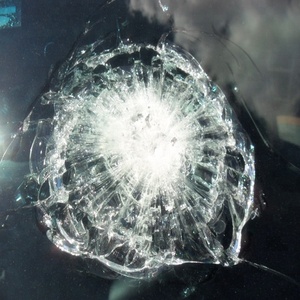 Commercio stratificato di sicurezza di garanzia della unbroken glas temperato di vetro a prova di proiettile banca di ambasciata uso merci forti - Product Image 4