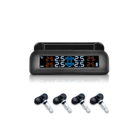 Monitor Tekanan Ban Nirkabel TPM Sistem Pemantauan Tekanan Ban Dengan 4 Sensor Tpms Universal Internal Tpms