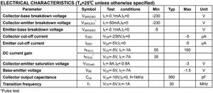 Chất lượng cao 2sc5200 2sa1943 IGBT/MOSFET <span class=keywords><strong>NPN</strong></span> <span class=keywords><strong>Transistor</strong></span> cho bộ khuếch đại công suất âm thanh khuếch đại tần số cao ứng dụng duy nhất - Product Image 5