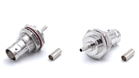Conector de montaje de mamparo hembra LWMC BNC