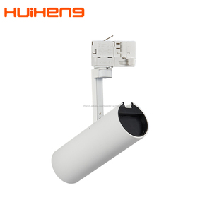 CRI90 <span class=keywords><strong>Alu</strong></span> 15 degrés RAL9006 8 w 9 w 10 w 12 w 15 w 18 w 25 w 28 w 30 w Dimmable COB <span class=keywords><strong>Rail</strong></span> D'éclairage <span class=keywords><strong>LED</strong></span> - Product Image 3