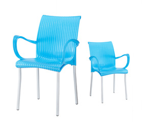 Barato al por mayor al aire libre apilables silla <span class=keywords><strong>sillones</strong></span> de plástico con aluminio <span class=keywords><strong>para</strong></span> el salón - Product Image 1