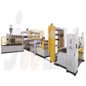 JWELL - Indian hot CPP CPE PVC cling film cast extruder machine production line