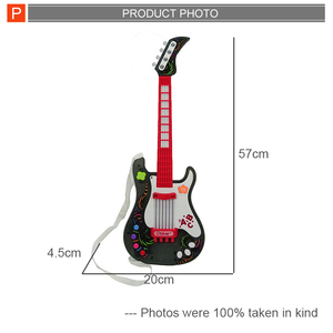 Guitarra Eléctrica Musical de Juguete para Niños EPT Fashion, Color Morado, con Música y Luces - Product Image 5