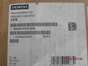 100% новый Siemens Micromaster инвертор 440 430 420 6SE6430-2UD31-5CA0