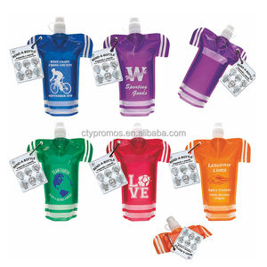 BPA شحن قابلة لإعادة الاستخدام للطي الرياضات المائية شرب الحقيبة حقيبة زجاجات المياه مع سقف الزاوية - Product Image 5