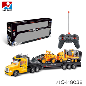 <span class=keywords><strong>Shantou</strong></span> Boy Speelgoed 4ch Rc Plastic Container <span class=keywords><strong>Truck</strong></span> Met Geluid En Verlichting Inclusief Afstandsbediening