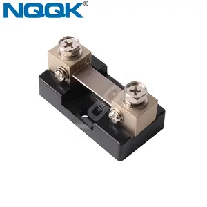 NK9999 50A 75MV DC Resistor Shunt Terpasang Dasar Khusus Arus Listrik untuk Meter