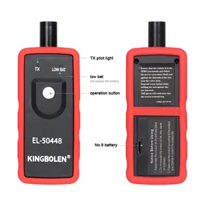 KINGBOLEN EL-50448 TPMS ل SPX G.M لأوبل EL 50448 السيارات مراقبة ضغط الإطارات الاستشعار EL50448 OEC-T5 تبمس تفعيل أداة